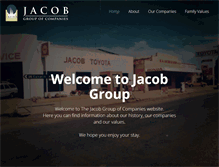 Tablet Screenshot of jacobgroup.org